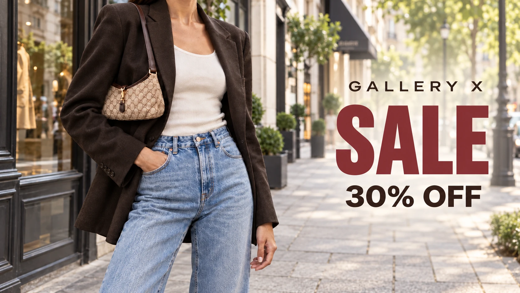 מבצע Gallery X — 30% הנחה על נעליים, תיקים ואקססוריז